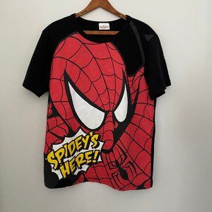 Universal Studios Japan Marvel Comics Spiderman AOP all over print tshirt